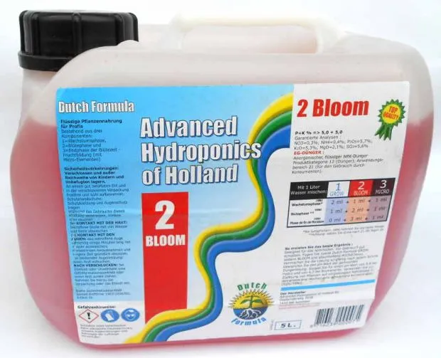 Bloom 5 Liter Advanced Hydroponics