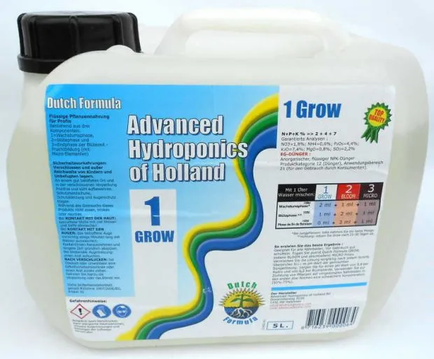 GROW 5 Liter Advanced Hydroponics