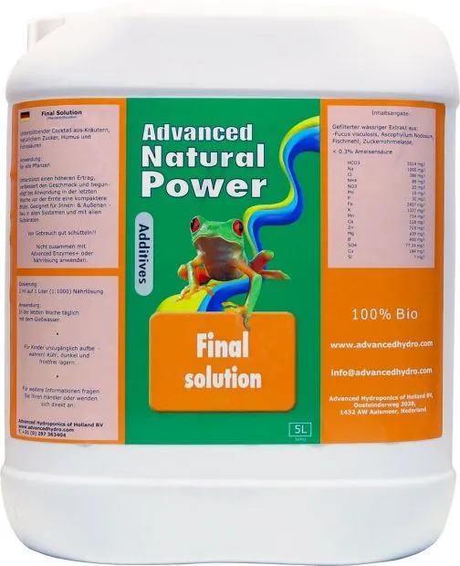 Final Solution 5 Liter Advanced Hydroponics