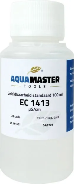 Eichflüssigkeit 100ml Flasche 1413µS