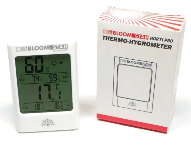 Bloomstar Thermo-Hygrometer Horti Pro